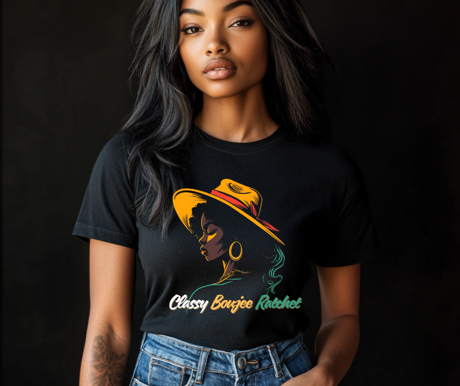 Classy Boujee Ratchet Graphic T-Shirt